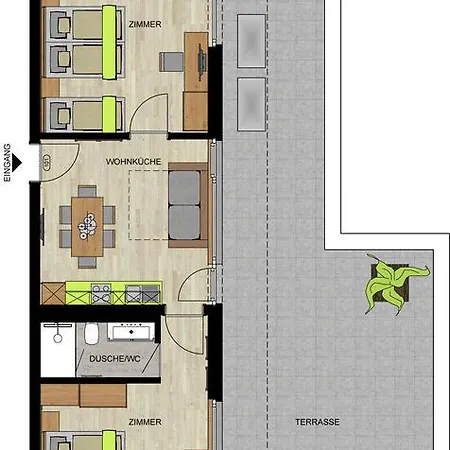 Apart Otel Wolfs Aparts + 4*